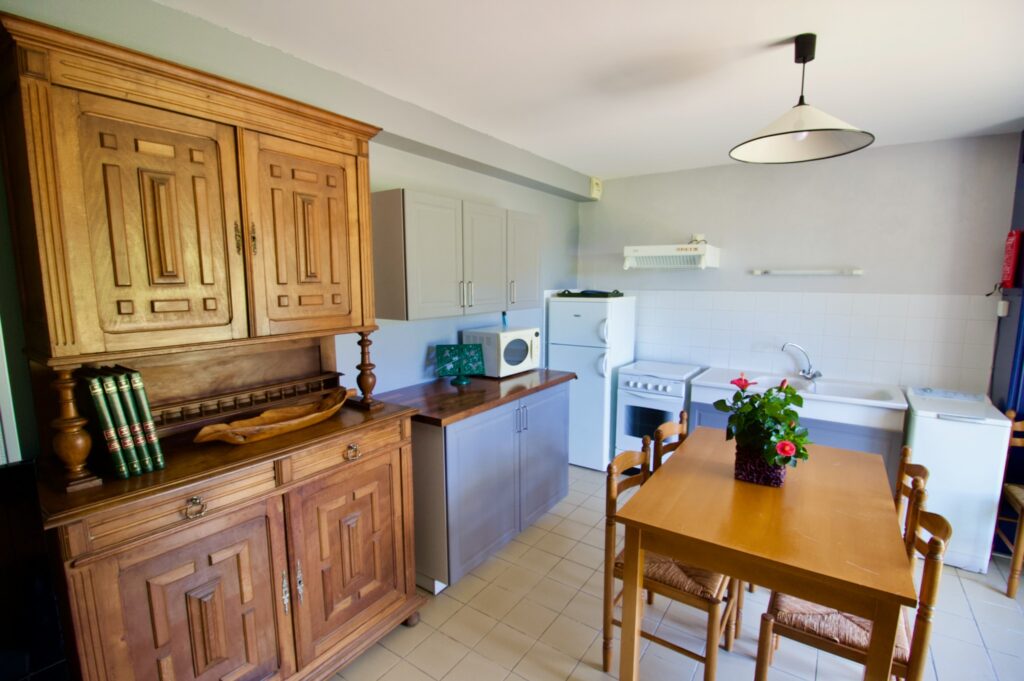 Gîte de la Nature, kitchen