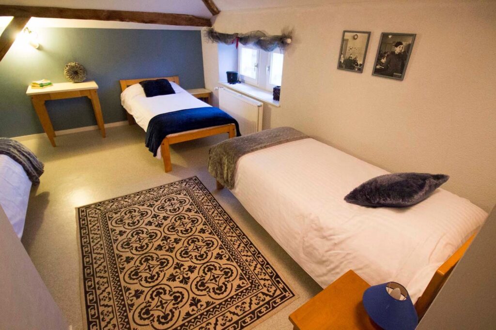 Le Gîte Vignoble, bedroom 3, 3 single beds